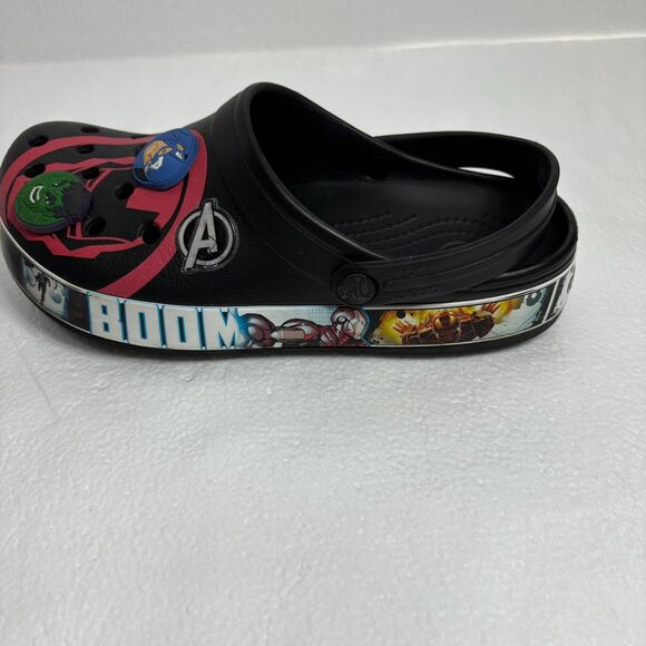Crocs Crocband Clogs Avengers Ironman Rare Black and Red M6 W8 Shoes main image 9